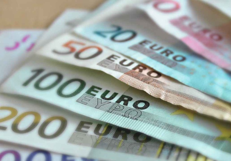 Euro in banconote